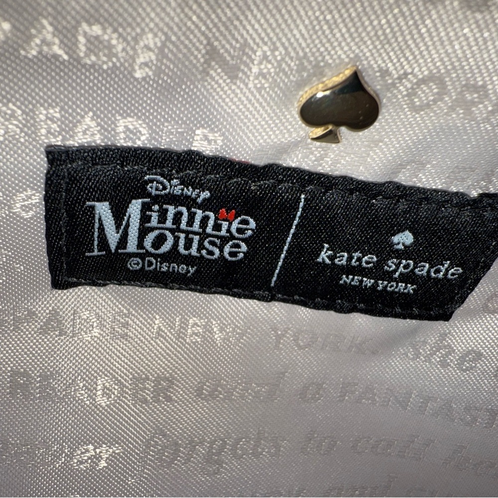Kate Spade Cream and Black Minnie Mouse Tote NWT - Picture 4 of 5